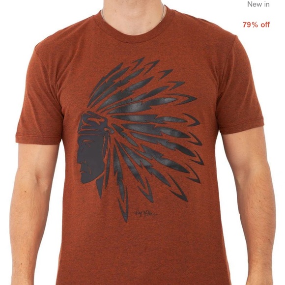 Ring of Fire Chief Head HD Crewneck Graphic Tee - Picture 7 of 7